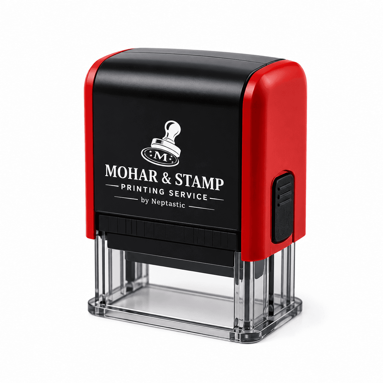Luxury stamp handle mockup